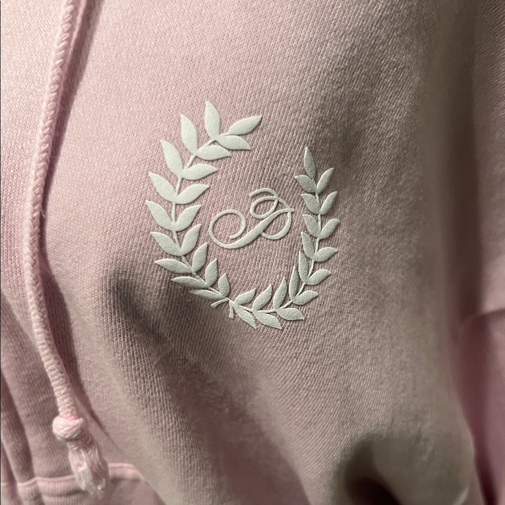 PINK Victoria's Secret Soft Pink Zip-Up Hoodie - Picture 5 of 10